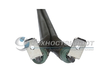 Тэн для водонагревателя "сухой", 1200W, L=420мм, l=390мм, b=12мм