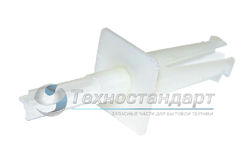 Палец крепления амортизатора с распорной втулкой, H=35 мм.