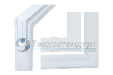 Уплотнитель двери холодильника Stinol, Indesit, Ariston, 570 x 570 мм, код 854013