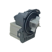 Помпа на 3 защелках, для Electrolux, Zanussi, выводы назад, раздельно, НОВОГО ОБРАЗЦА, 40W, Askoll