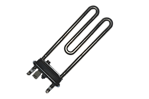 Тэн 1450W, прямой, с датчиком, L=185 мм, l=11 мм, резинка с "юбкой", Beko, код 2882602600, замена 26863402500, 2882602500,2863402600