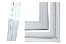 Уплотнитель двери Атлант-Минск, для морозильной камеры, 560 x 685 мм, в паз, код 769748901502, 331603301000, OEM, без упаковки