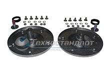 Комплект фланцев Whirlpool, с болтами, для барабана 481241818464, бак 481241818242, номер на з/ч:480110100802, 491973085042, Китай