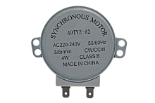 Мотор вращения тарелки СВЧ 220 В, 4 Вт, 50/60 Гц, высота вала 14 мм